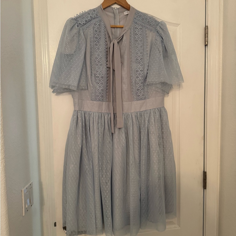 Ivy City Co Blue Kate Dress